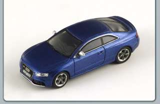 AUDI RS5 SEPANG BLUE 1/87 MODEL CAR BY SPARK 87S129  