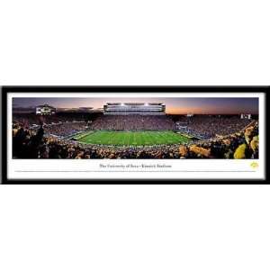   Iowa Kinnick Stadium Framed Panoramic Print 12095