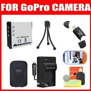 Accessory Kit For For GoPro AHDBT 001 and GoPro HD HERO, HERO2 Cameras 