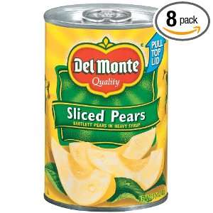 Del Monte Sliced Pears Bartlett Pears in Heavy Syrup, 15.25 Ounce 