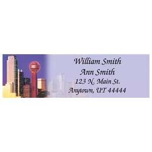  City Skylines   Dallas Booklet of 150 Address Labels 