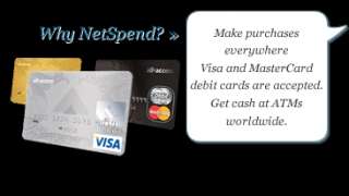 Netspend Pre Paid Debit Card $20 Refer a Friend Bonus  