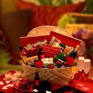  Romantic Set Gift Basket, A Celebration of Love and Romance 