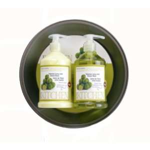   Set with Hand Wash and Hand Lotion, Tahitian Lime with Basil Beauty