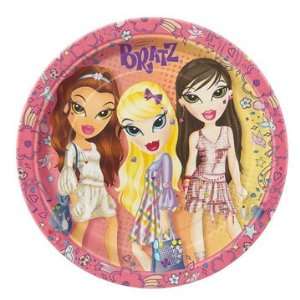  Bratz Lucky and Charmed 9 Dinner Plates (8 count) Toys & Games