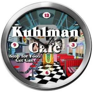  KUHLMAN 14 Inch Cafe Metal Clock Quartz Movement Kitchen 