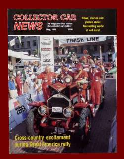 COLLECTOR CAR NEWS MAY 1989,1941 1960 CADILLAC CONVERTIBLE,RACE,HOT 