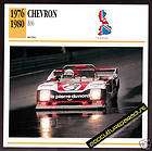 Chevron race car collector s items LOOK Sports Racing B16 B19 B23 B26 