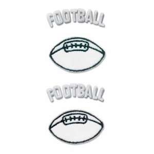  Pep Rally Embroidered Emblem Stickers Football Arts 