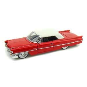  1963 Cadillac 1/24 Red Toys & Games