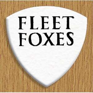 Fleet Foxes 5 X Bass Guitar Picks Both Sides Printed