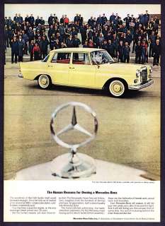 1964 Mercedes Benz 190 4 door Sedan photo car print ad  