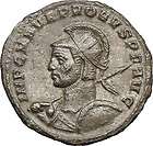 PROBUS on horse w spear 278AD Rare Silvered Authentic Ancient Roman 