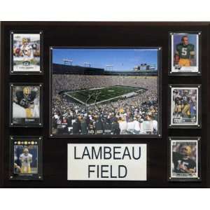NFL Lambeau Field 16 Inch Stadium Plaque  Sports 