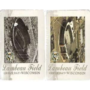 Lambeau Field Set of 2 Playing Card Decks Sports 