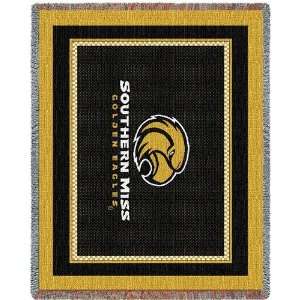  University of Southern Miss Eagle Head Jacquard Woven 