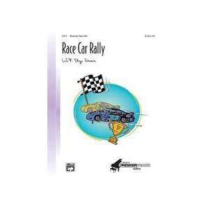  Race Car Rally   Piano Solo   Elementary   Sheet Music 