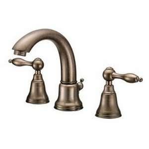  Fairmont Widespread Bathroom Sink Faucet in Distressed 
