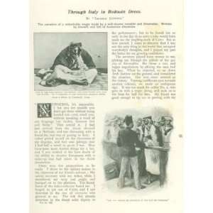   1899 Ibrahim Effendi Through Italy in Bedouin Dress 