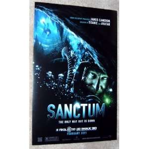  Sanctum   Original Mini Movie Poster   11 x 17 Everything 