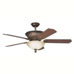  Larissa Collection 52ö Tannery Bronze Ceiling Fan with 