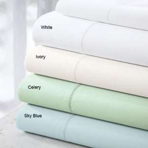  300 Thread Count Organic Percale Flat Sheets   Full