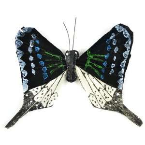  Touch of Nature 23005 Feather Butterfly Embellishment, 2 1 