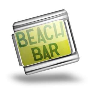  Italian Charms Original Beach Bar   beach Bracelet Link 