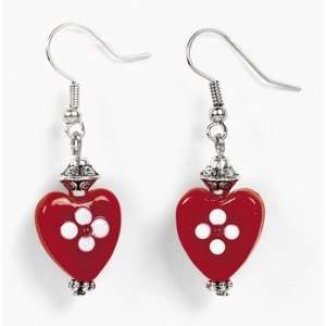  Heart Earring Kit   Beading & Bead Kits Arts, Crafts 