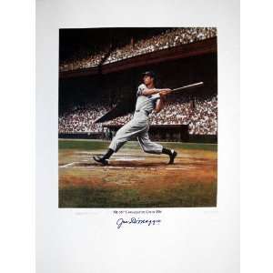  Joe DiMaggio New York Yankees   My 56th Game Hit 