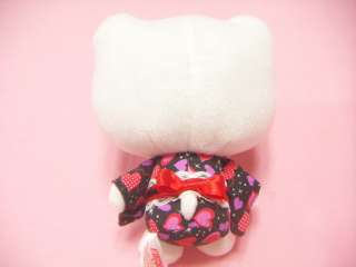   Heart Black Kimono Plush / Japan Amusement Game Shop Toy Doll  