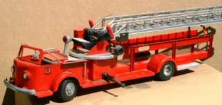 Vintage Model Toys Doepke Rossmoyne Metal Fire Truck  