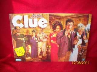 CLUE GAME 1998 FACTORY SEALED NEW GREAT PRICE  