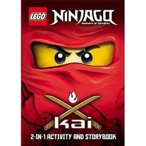  lego ninjago kai/zane 2 in 1 ninja handbook [Paperback 