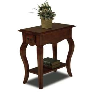 Favorite Finds Cabriole Leg Side Table (Brown Cherry) (2H x 12.5W x 