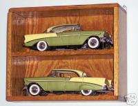 nascar or diecast oak 1/18th 2 car tower display case  