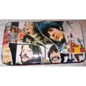  The Beatles British Collage Ladies Hinge WALLET 
