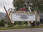 Foothills Azusa CA Drive In Theater sign Route 66 picture, Quik s&h