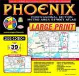 Phoenix Large Print Metro Area Street Atlas  