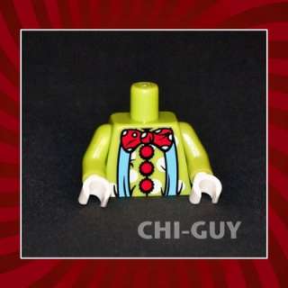 Torso from the Circus Clown mini figure from Series 1 Lego Minifigures 