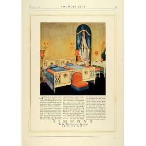  1923 Ad Simmons Interior Design Bedroom Beds Mattress 