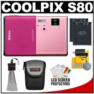  Nikon Coolpix S80 14.1 MP Digital Camera with 3.5 Inch OLED 