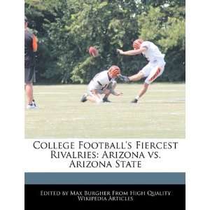  College Footballs Fiercest Rivalries Arizona vs. Arizona 