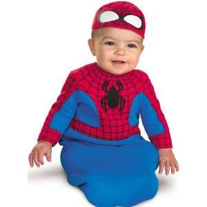   Spiderman Bunting Infant 0 6 Month Cute Halloween 2011 Toys & Games