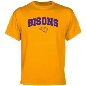  Lipscomb Bisons Gold Logo Arch T shirt