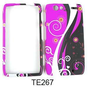  CELL PHONE CASE COVER FOR MOTOROLA DROID RAZR FLOWERS ON 