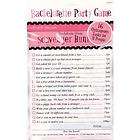 Bachelorette Party / Girls Night Out Scavenger Hunt Game Pink