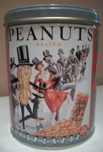 This Planters Peanuts collectible tin has that old Fred Astaire feel 