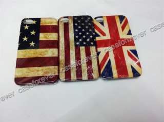 Flag Hard Back Skin Case Cover for iPhone 4 4S 10pcs/lot  