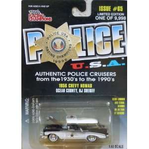  Police USA #65 1956 Chevy Nomad Ocean County NJ Toys 